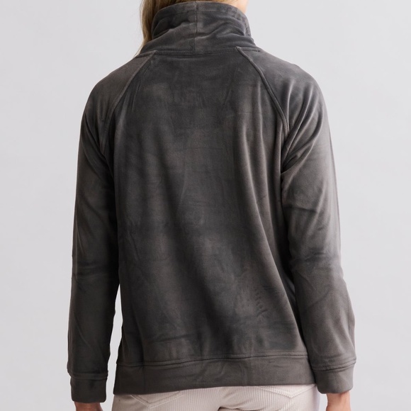 BAREFOOT DREAMS LUXECHIC COLLECTION SKINNY PANT ZIPS AND PULLOVER SWEATER SET - Picture 4 of 6